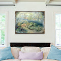 Dreams of Atlantis Fantasy Wooden Wall Art by Josephine Wall - Fantasy Décor - 852114-JW