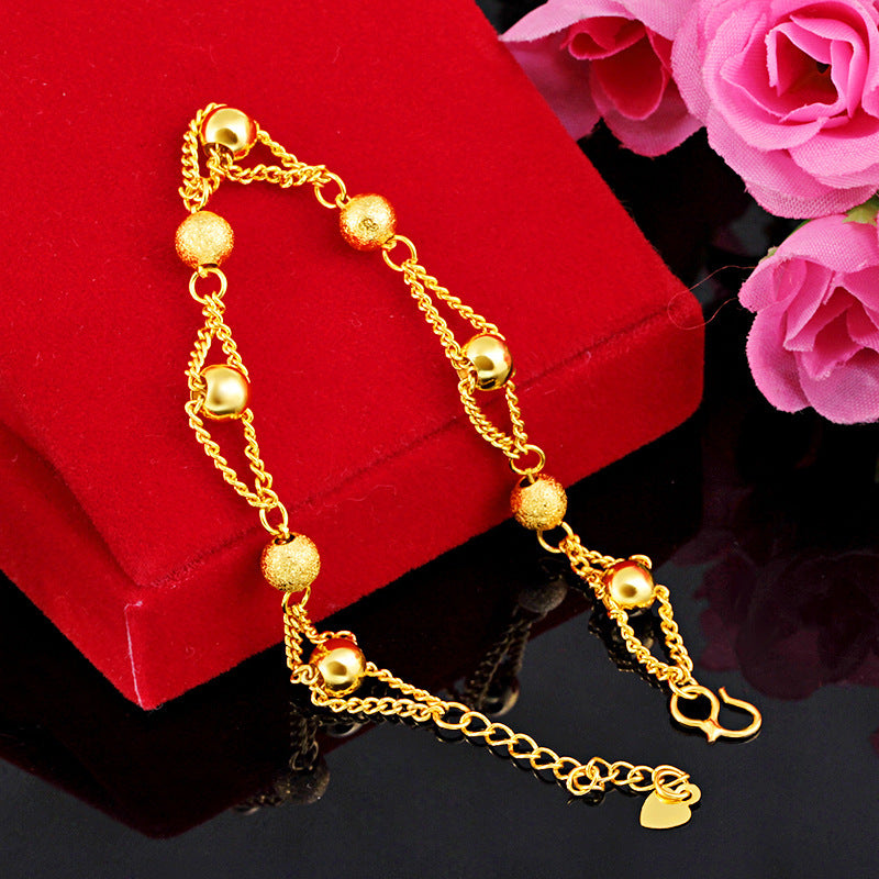 Gold Luxe Ball Chain Bracelet