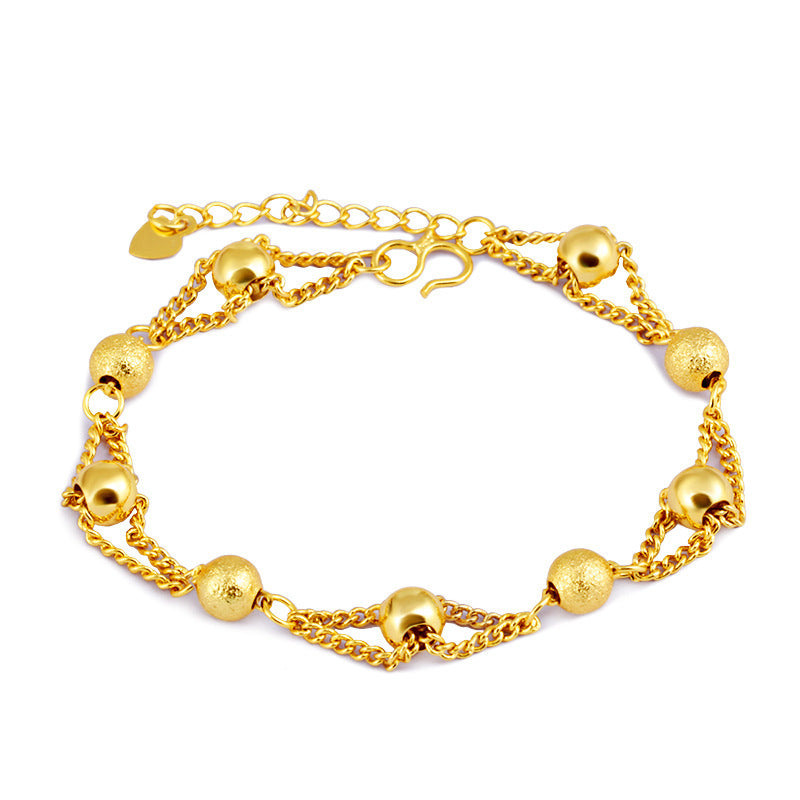 Gold Luxe Ball Chain Bracelet