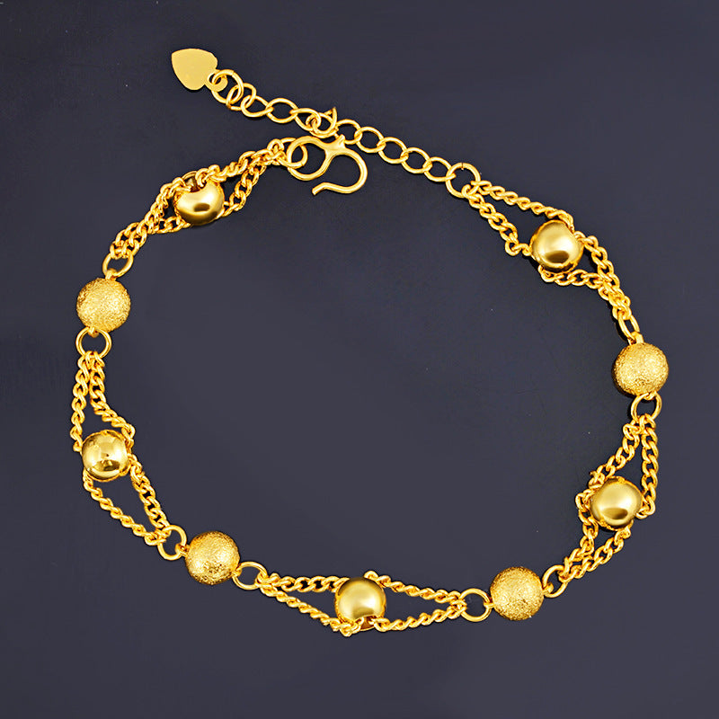 Gold Luxe Ball Chain Bracelet