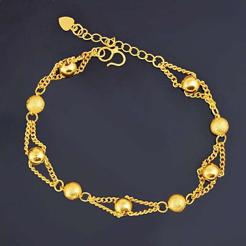 Gold Luxe Ball Chain Bracelet