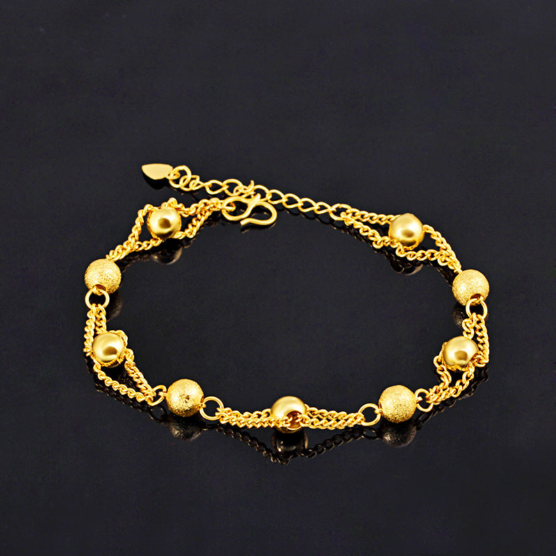Gold Luxe Ball Chain Bracelet