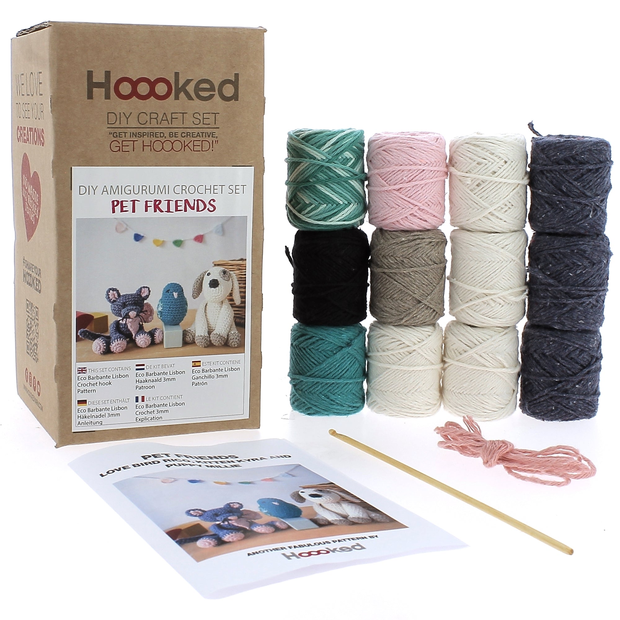 DIY Crochet Kit Pet Friends PAK349-1