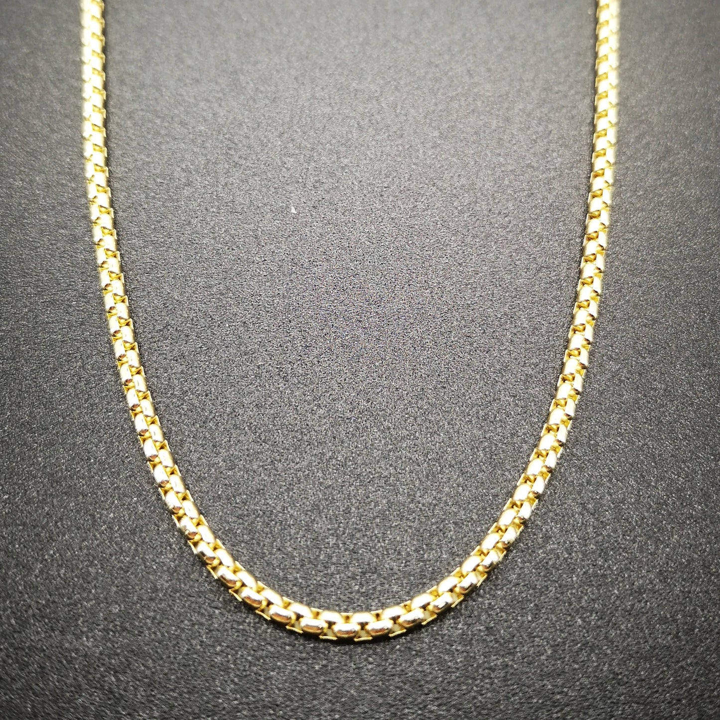 18K Gold Rolo Chain Anklet