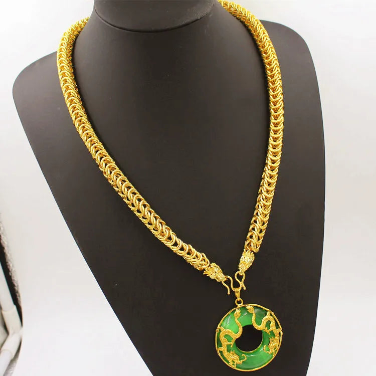 24K Gold Premium Pendant Necklace