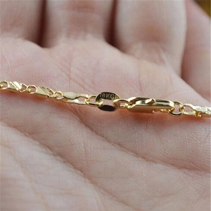 18K Gold Filled Chain Necklace