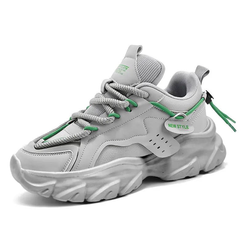 Men's Shoe Breathable Thick Soled Casual Sneakers Outdoor Running Four Seasons New Tennis Men Soft Soles Comfort Male Sneakers