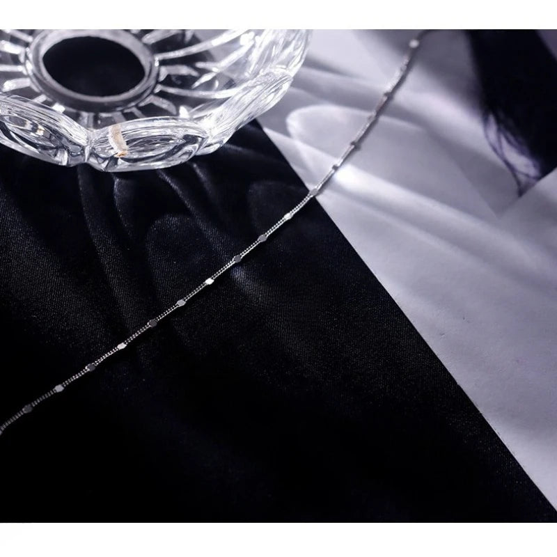 925 Silver Layered Anklet