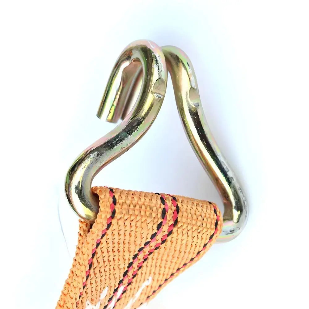40mm Tie-down Straps Binding Strapping 3/6/8/10/15 Meter Thickened Cargo Truck Strapping Rope J Hooks Ratchet Straps Heavy Duty