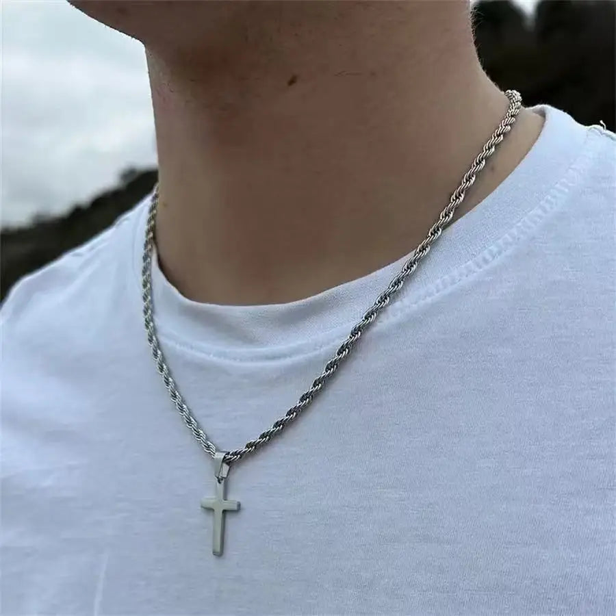 Minimalist Cross Pendant
