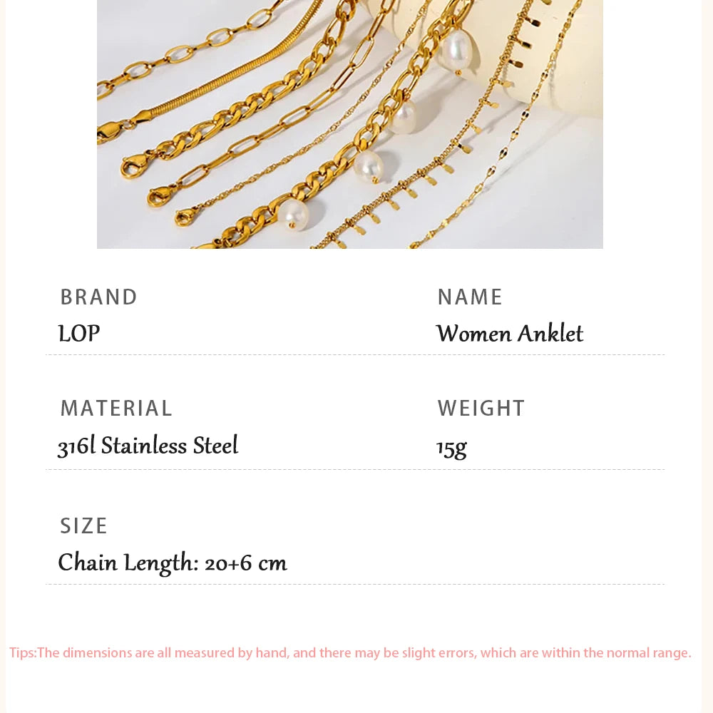 Gold Figaro Chain Anklet