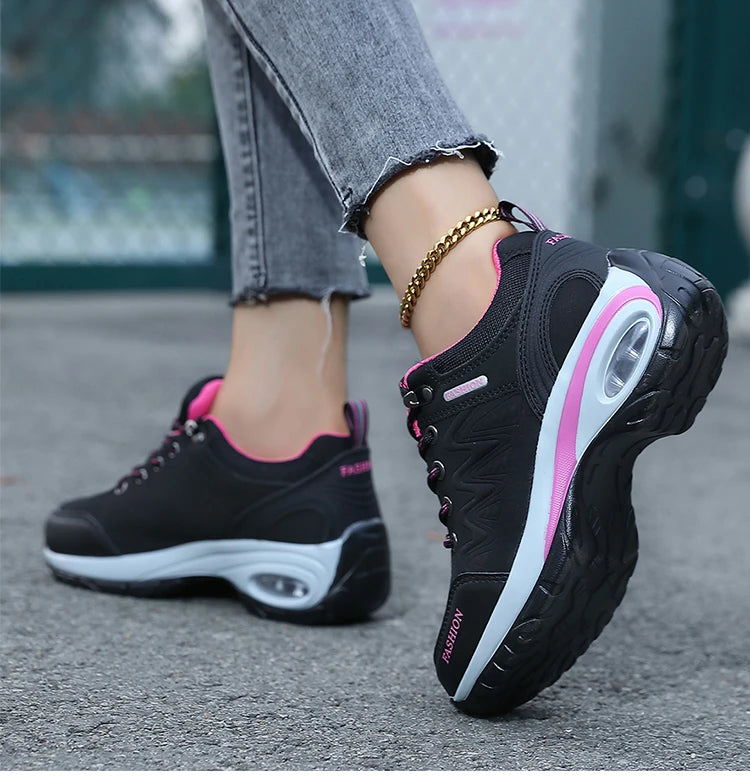 Women's Sneaker 2025 Women Sneakers With Heels Casual Shoes Woman Vulcanize Footwear Autumn Zapatillas De Mujer Casual Sports
