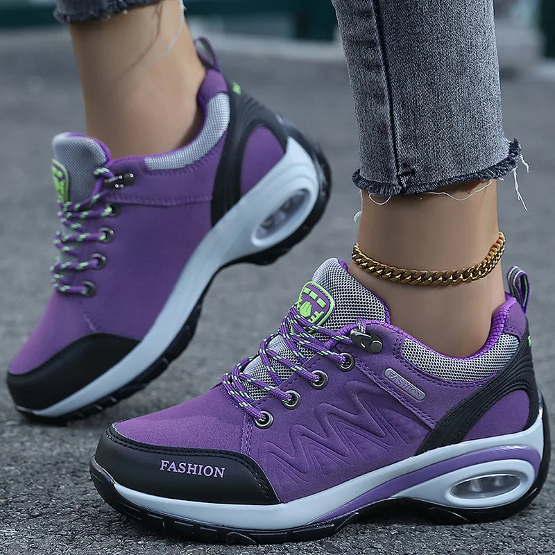 Women's Sneaker 2025 Women Sneakers With Heels Casual Shoes Woman Vulcanize Footwear Autumn Zapatillas De Mujer Casual Sports