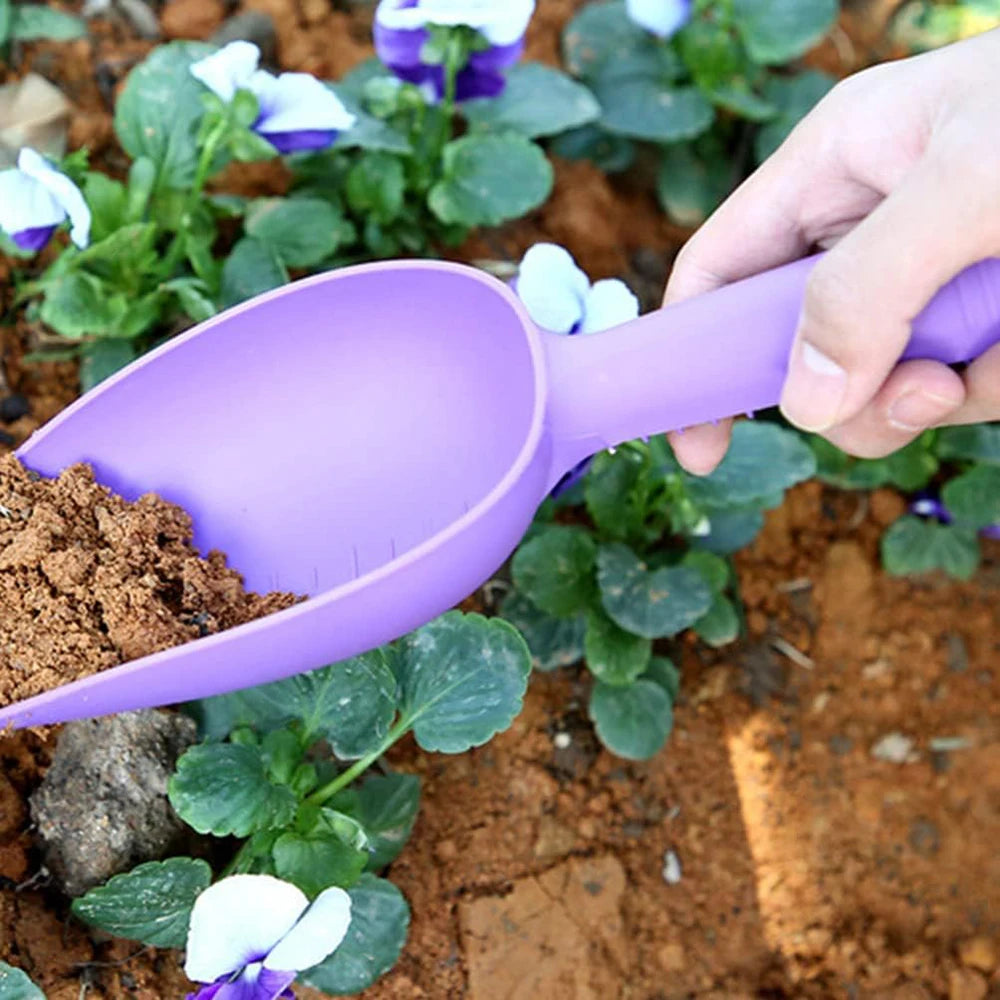 Garden Shovel Plant Hand Trowels Soil Planting Digging Transplanting MultiFunction Beach Sand Pet's Food Scoop Garden Tools