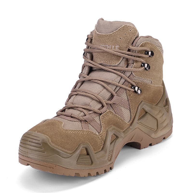 Trekking Waterproof Rubber Outsole Hiking Combat Boots-4