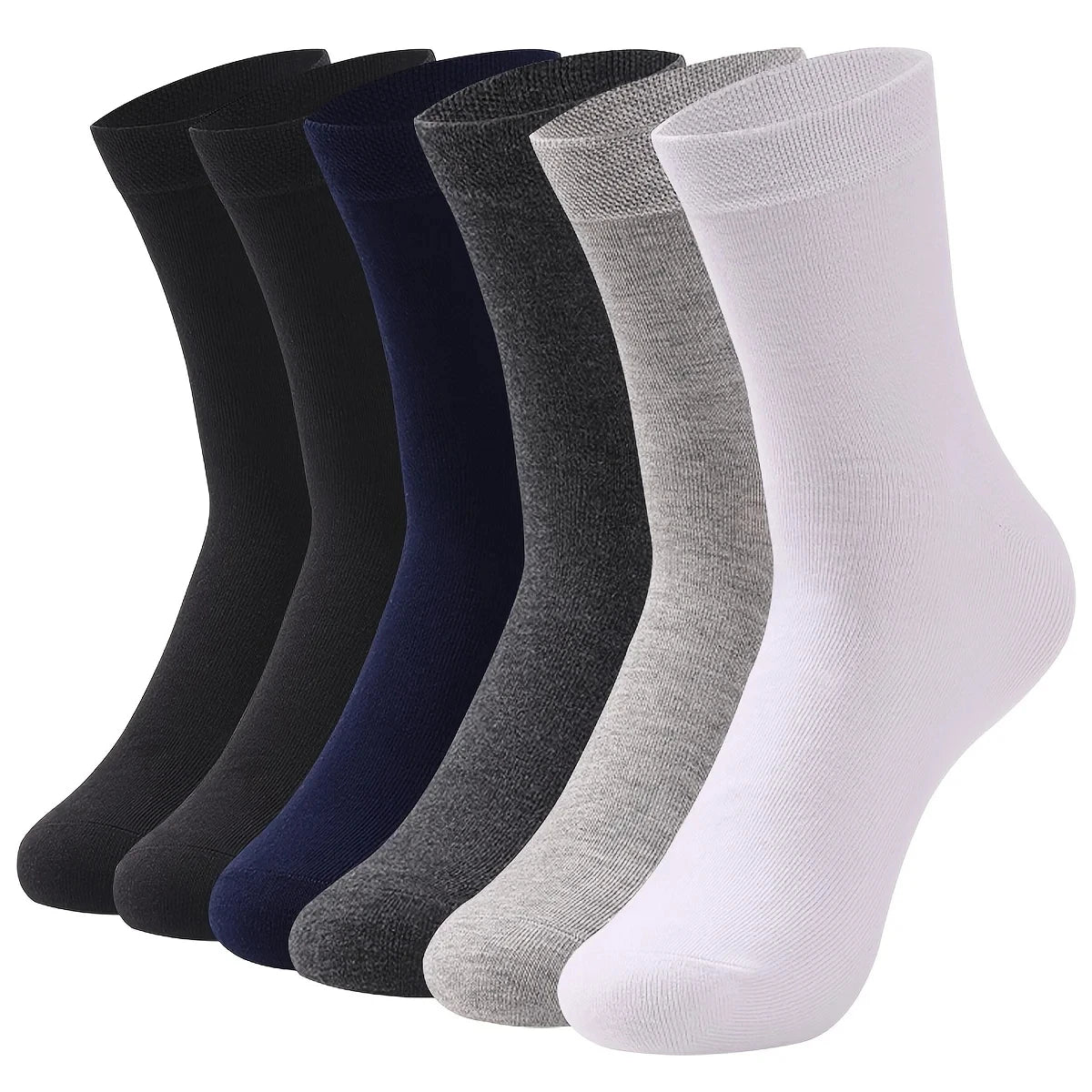 10/5/3pairs Breathable Con Sports Stockings Men Bamboo Fiber Autumn and Winter Men Socks Sweat Absorption Deodorant Business Sox