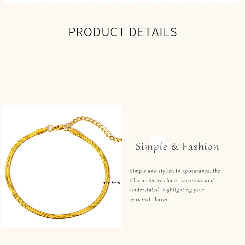 Gold Figaro Chain Anklet