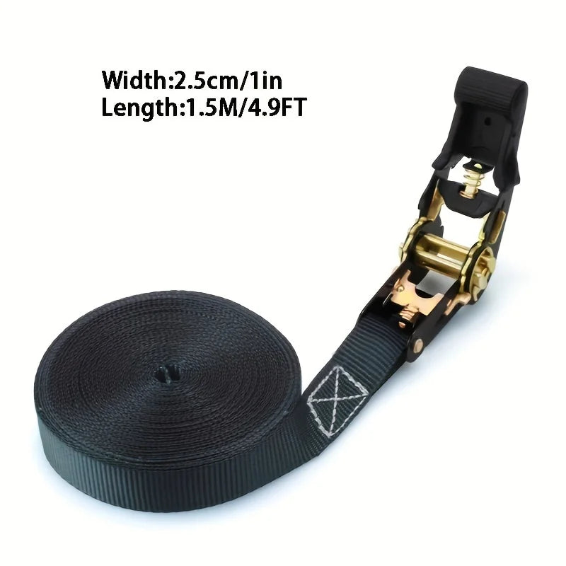 16.5Ft/9.8Ft/4.9Ft Truck Tensioners Strapping Bands. 2.5cm Wide Automatic Tensioners. Fixing Ropes. Tensioners