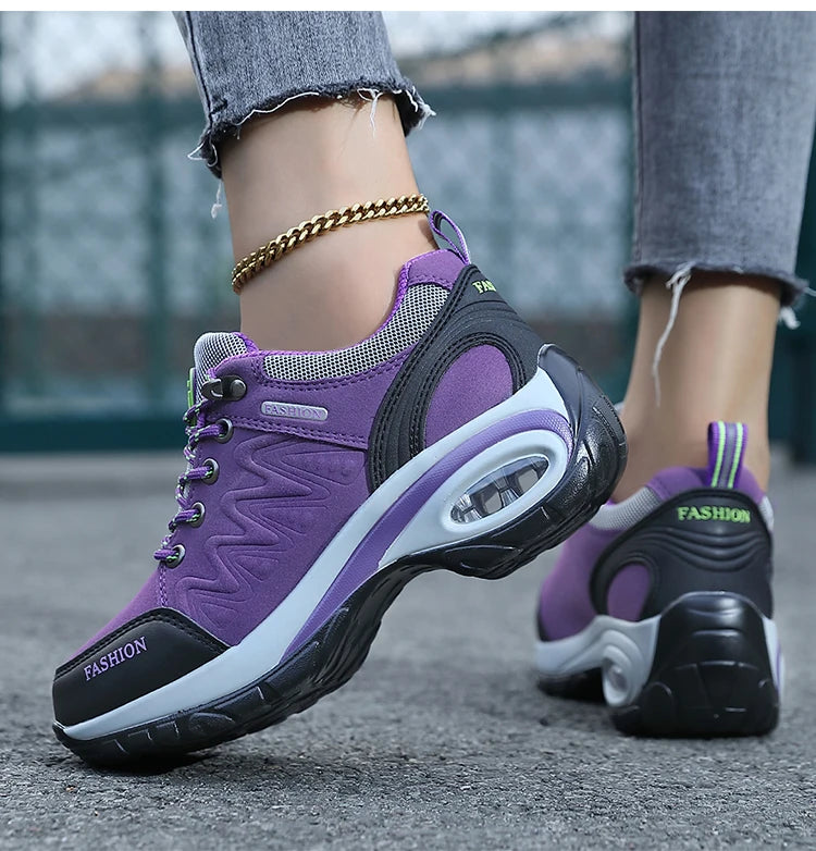 Women's Sneaker 2025 Women Sneakers With Heels Casual Shoes Woman Vulcanize Footwear Autumn Zapatillas De Mujer Casual Sports