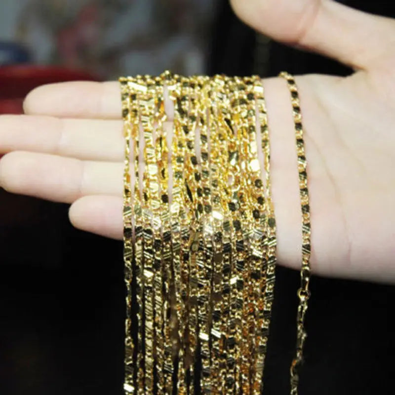 18K Gold Filled Chain Necklace