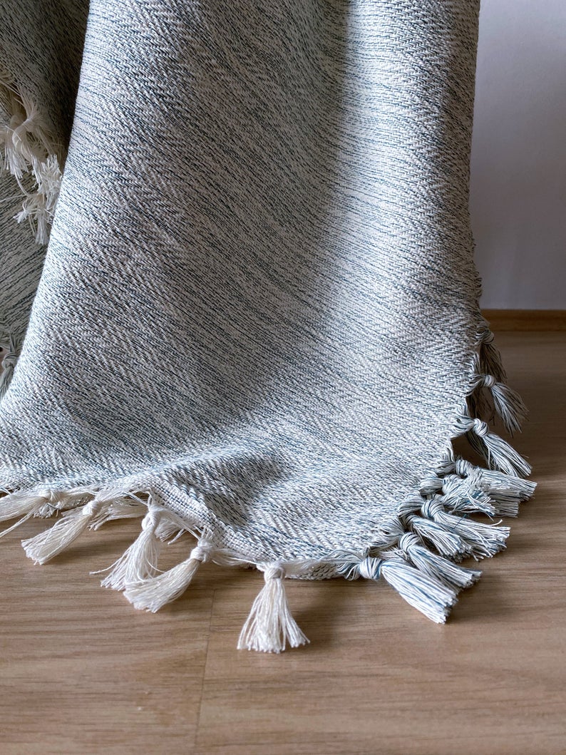 Handwoven blanket "Şirince"